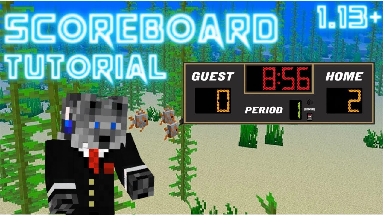 Scoreboard Tutorial In Minecraft 1 13 Youtube
