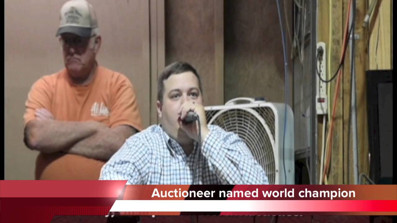 Brandon Neely named world champion livestock auctioneer YouTube