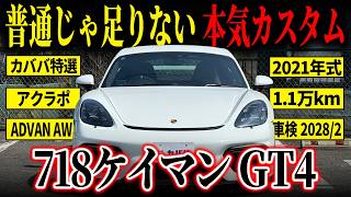 【刺激が足りないあなたへ】快音響かせるポルシェ718ケイマンGT4がカババに登場！
