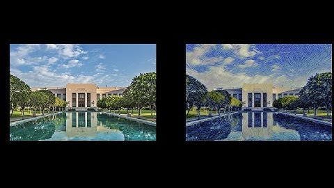 Neural Style Transfer Speech Class 2020 (Deep Learning)