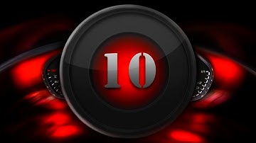 10 sec COUNTDOWN TIMER ( v 589 ) 10 to 1 with sound effect 4k