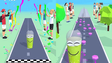 JUICE RUN All Levels Game Walkthrough (iOS,Android) New Update | Satisfying GamePlay