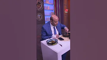 الحكاية مع عمرو أديب فقرة الأكل وأنت بتاكل طعمية 