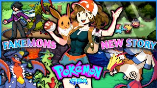 New [updated] Pokemon GBA Rom Hack with a New Story, New Characters & lot of Fakemons | ••••