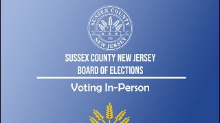 Voter Education: In Person Voting News