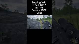 Sniping With The HK417 In The Forrest In Squad SuperMod
