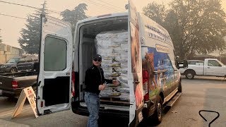 Saving pets from the California wildfires