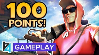 [TF2] 100 POINTS In 1 Round?! Fragging Out on Upward!