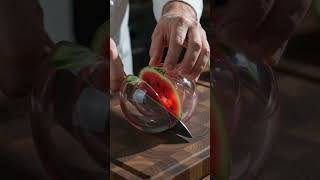 Glass fruit cutting ASMR #asmr #fruit #watermelon