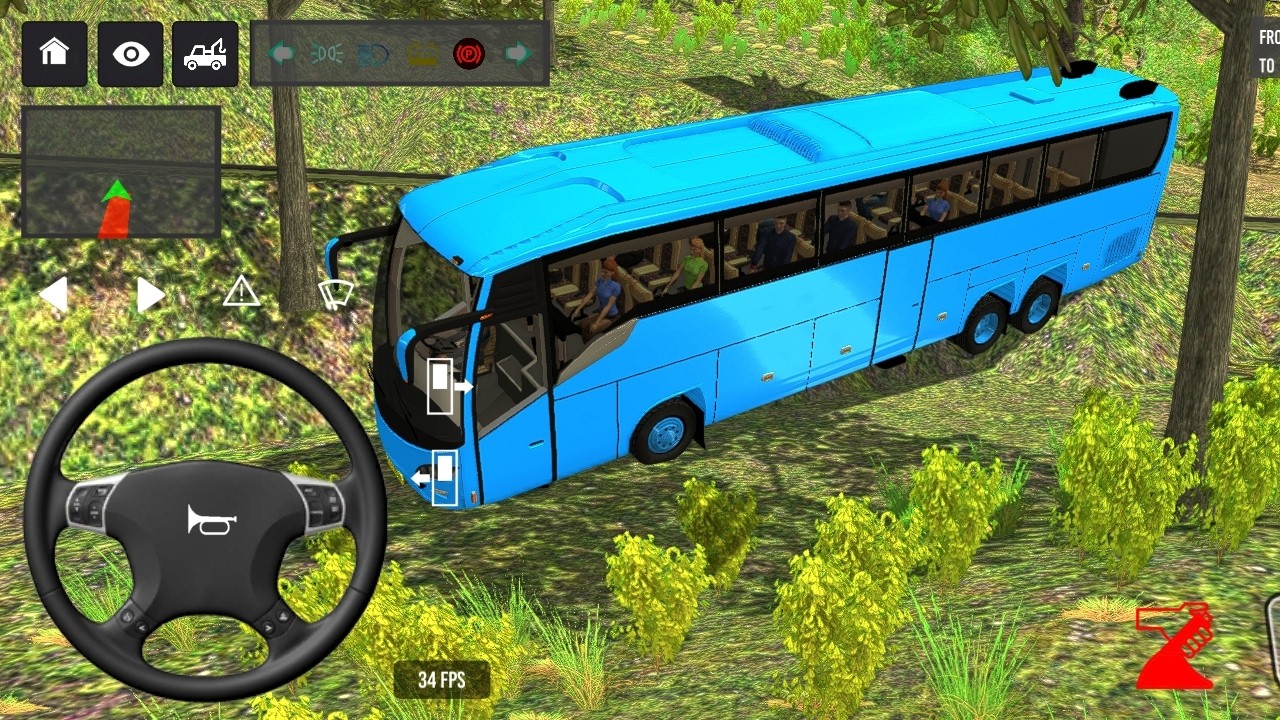 😍Bus Simulator: 3D Bus Games:Bus Simulator ll🔥 new euro coach ll NEW BUS SIMULATOR INDONESIA #games