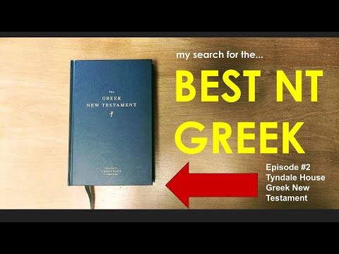 Tyndale House NT - My Search for the Best Greek Text (Crossway/Cambridge)