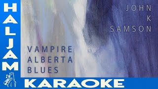 John K. Samson - Vampire Alberta Blues (karaoke)