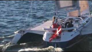 Dragonfly Trimarans by Quorning Boats of Denmark