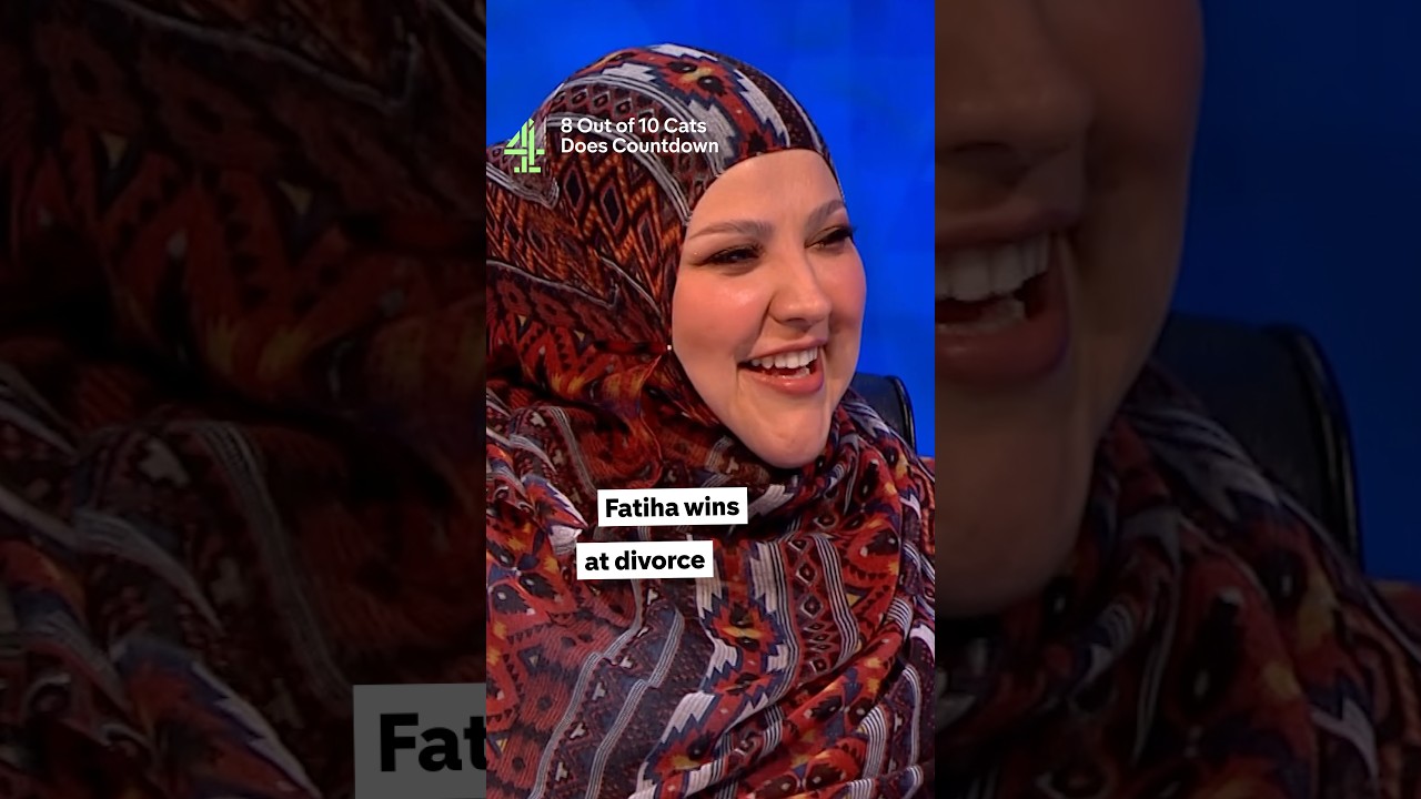 Everyone has some catching up to do with Fatiha El-Ghorri #CatsCountdown #Comedy