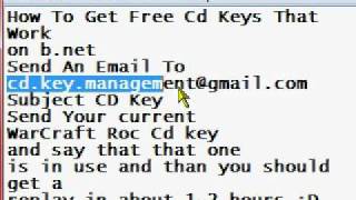 How To Get Free Warcraft 3 B.Net Working RoC CD Keys (read Description)