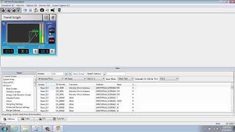 HMI Screen and Logic Simulation with GP-Pro EX