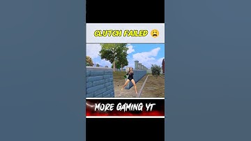 🔥1 v 4 clutch failed #bgmi #pubgmobile #clutch #failed #moregamingyt