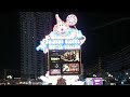 Las Vegas Circus Circus to Kimchi Korean Restaurant by street walk / 라스베가스 서커스서커스 호텔에서 김치 한인식당으로 이동