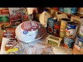 Food Pantry Haul Food Bank Blessings Free Food Groceries