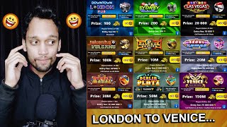 I WON EVERY TABLE FROM LONDON TO VENICE IN 8 BALL POOL...😎🔥 screenshot 1