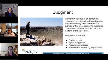 Subrecipient vs Contractor: Elements to Consider when Making the Judgement Call