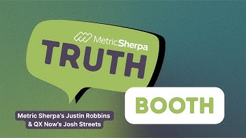 Step Into the Truth Booth: QX Now’s Josh Streets on AI, Strategy, and the State of CX Leadership