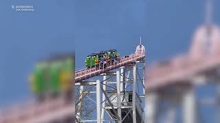 Riders Evacuated After Japanese Rollercoaster's Emergency Stop by ABC 7 Chicago 303 views 10 hours ago 1 minute, 2 seconds