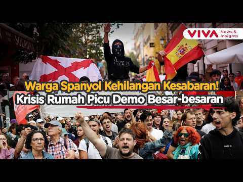 Spain's Housing Crisis Peaks, Tens of Thousands Take to the Streets