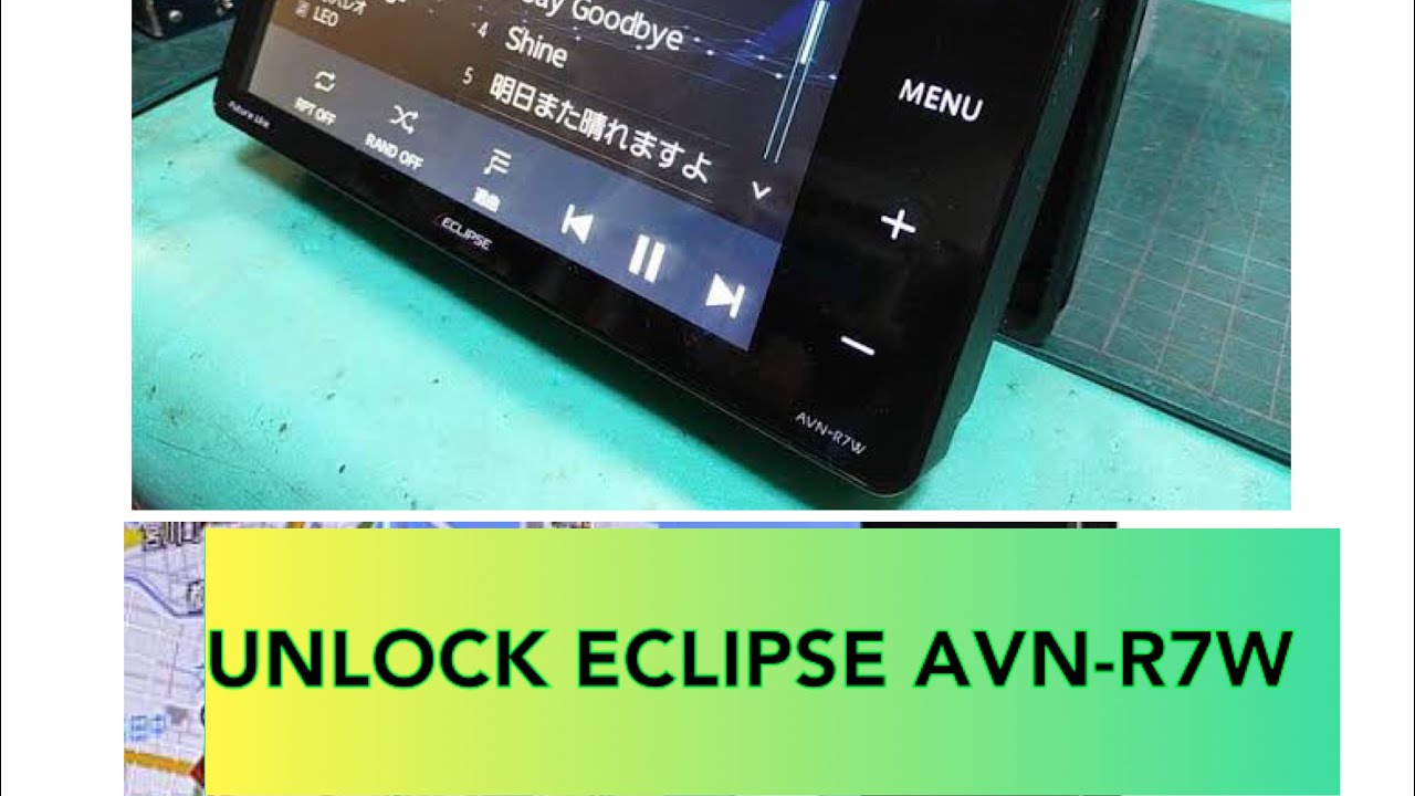 Eclipse AVN-R7W - sd card unlocking issue and fix (whatsapp +