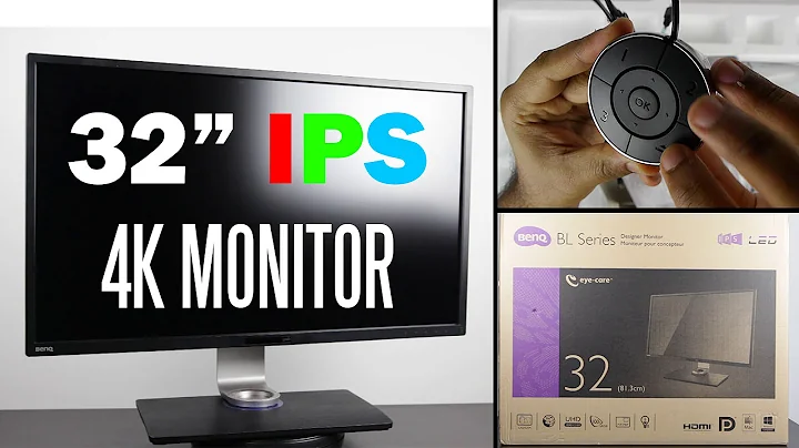 BenQ 32" IPS 4K Monitor Unboxing & Overview