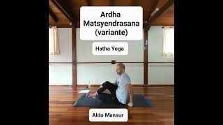 Ardha Matsyendrasana  - Hatha Yoga - Aldo Mansur