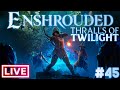 ENSHROUDED - A VILA AGORA ESTÁ ARBORIZADA E COM UM MERCADINHO 🌳🥐 - Live #45