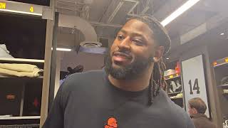Alex Wright Reacts to Signing Three-year Extension With Cleveland Browns