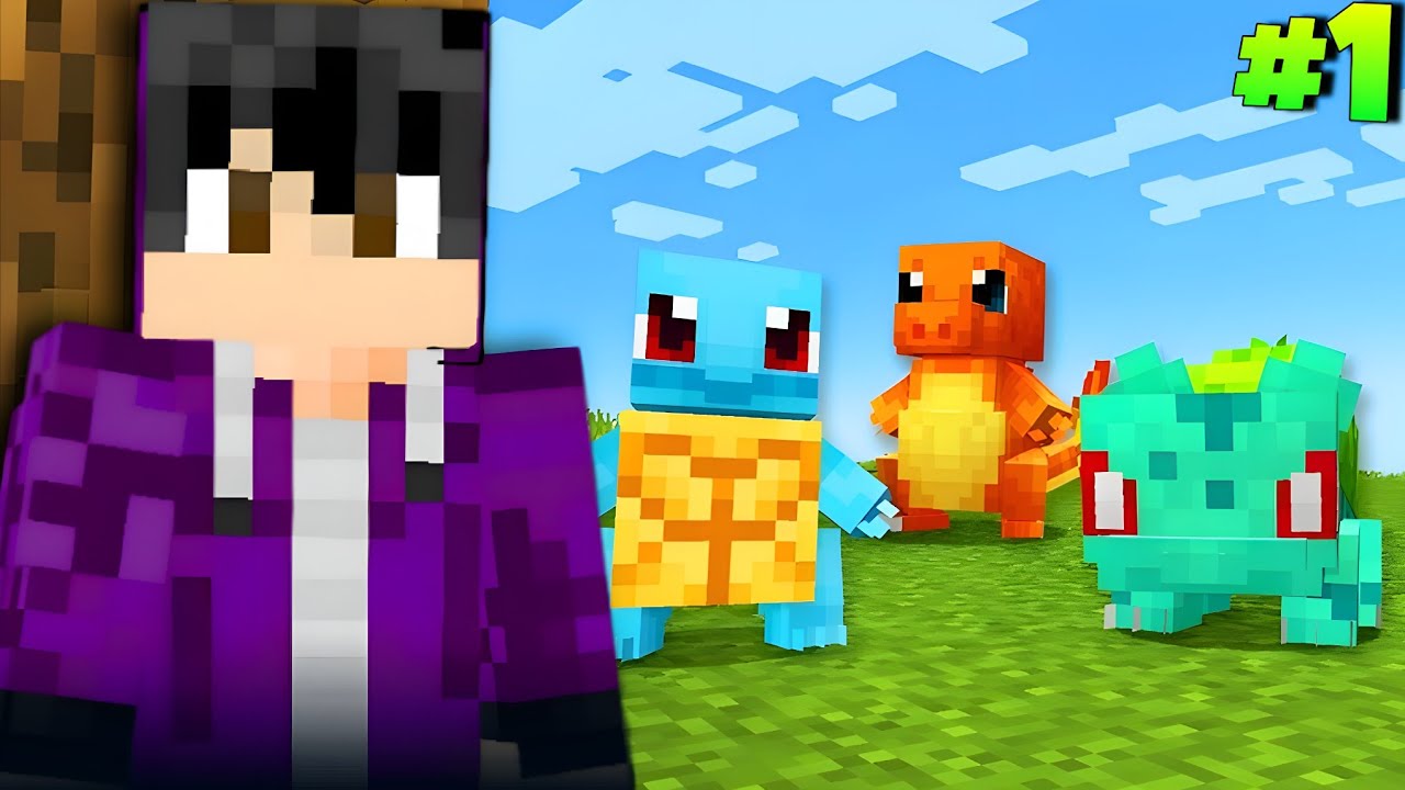 I Started My Pokémon Journey in Minecraft 😳 (Cobblemon Ep.1) - YouTube