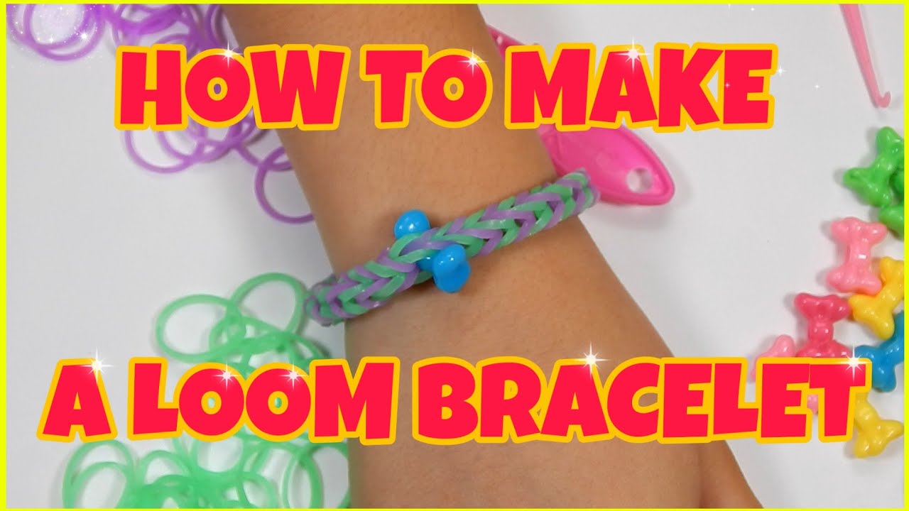 How to Make a Loom Bracelet Super Easy Steps YouTube