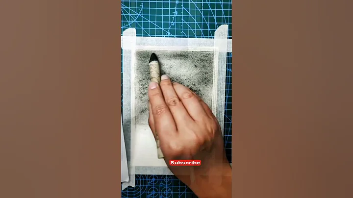 Drawing with a pencil sharpener with pencil @drawingideasandtips