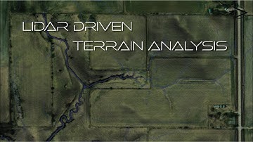 LiDAR Driven Terrain Analysis