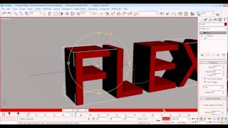 Utilisation du modifers Flex sur 3ds max