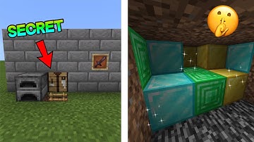 How to Make a *SECRET* Door with an Item Frame | Minecraft