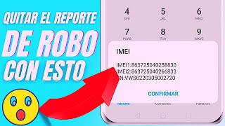 COMO quitar el Reporte de IMEI en 3 sencillos pasos (SOLUCION 100%) quitar reporte de robo😱😱(2021) screenshot 3