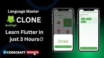 Build a Duolingo-Like Language Learning App in Flutter | Full Tutorial in Just 3 Hours!