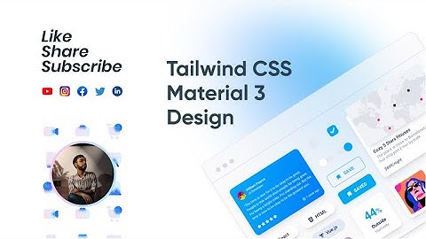 Tailwind CSS Component Material 3 Design