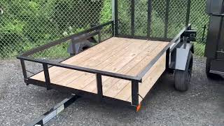 5x8 Open Landscape/Utility Trailer