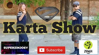 Karta show|zumba dance (Rakurs & Ramirez Remix)|viral tiktok dance|by Zin Mark ron and Zin Rizza