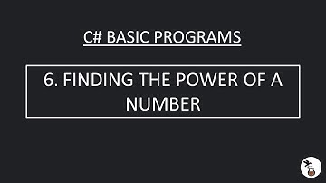 Power of a Number in C# | Interview Questions | Easy Steps #pebble_pot #csharp #beginners
