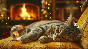 12 Hours Sleep Music for Cats 🌙 Relaxing Cat Music 🐱 Calming Sleep 🐾 Peaceful Night Rest Cats TV