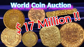 World Coins sold for Millions in Rare Coin Auction