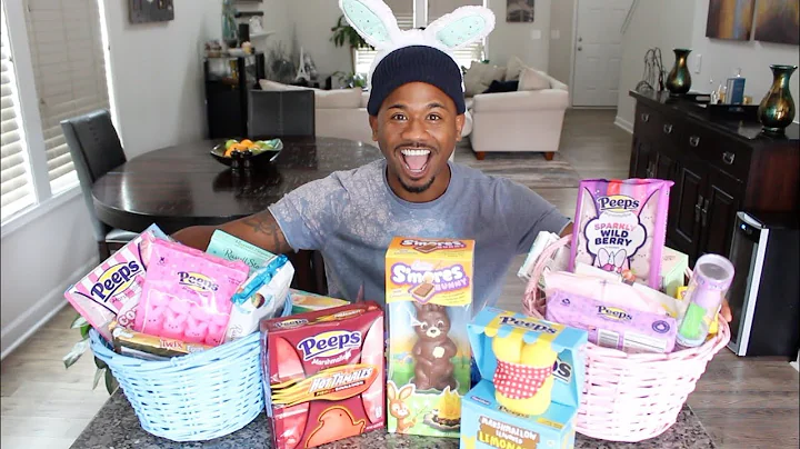 Trying All The NEW Easter Candy AND EVERY Peeps Fl...