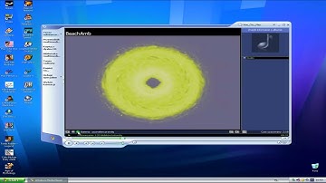 Windows XP Media Player visualizations