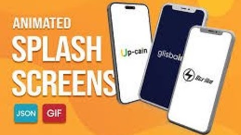 How to create an Animated Splash Screen in android studio | Splash screen 2023